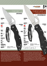 HARRIER 2 - CARA TACTICAL FOLDING KNIVES Byrd