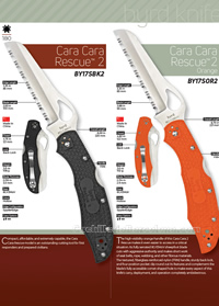 RESCUE FOLDING KNIVES CARA CARA RESCUE 2 Byrd