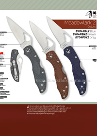 TACTICAL FOLDING KNIVES MEADOWLARK 2 Byrd