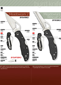 MEADOWLARK 2 TACTICAL FOLDING KNIVES Byrd