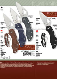 TACTICAL FOLDING KNIVES ROBIN 2 Byrd