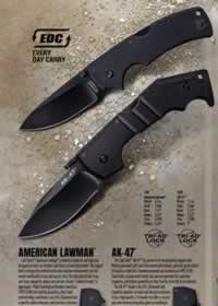 AMERICAN LAWMAN & AK-47 FOLDING KNIVES ColdSteel