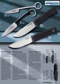 FACAS TTICAS BIRD MASTER HUNTER ColdSteel