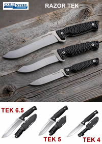 RAZOR TEK KNIVES ColdSteel