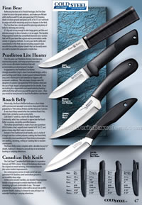  FINN PENDLETON ROACH CANADIAN KNIVES ColdSteel