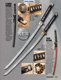 FLOWER TACHI KATANAS ColdSteel