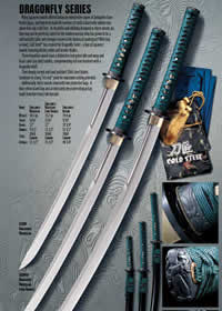 DRAGONFLY KATANAS FUNCTIONAL ColdSteel