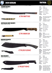 MACHETES TACTICOS Condor