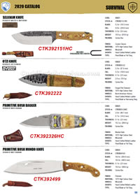 SELKNAM OTZI PRIMITIVE SURVIVAL KNIVES Condor