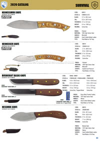 NEO-NESSMUK NECKER BUSHCRAFT KNIVES Condor