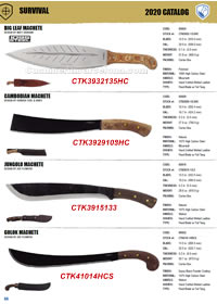 MACHETTES DE SURVIE Condor