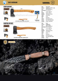 SCOUT CAMPING  SURVIVAL AXES Condor