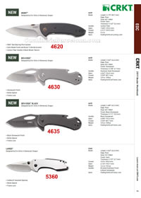 AVANT, BEV-EDGE, LARGO FOLDING KNIVES CRKT