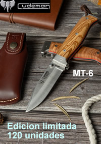 NAVAJAS MT6 EDICION LIMITADA Cudeman