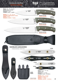 STKK PITCHERS KNIVES Cudeman