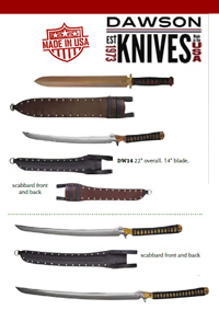 ESPADAS IMPLACVEL PRETORIANO DawsonKnives