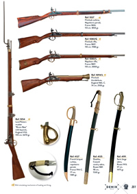 ARMES HISTORIQUES S. XVI - XIX Denix