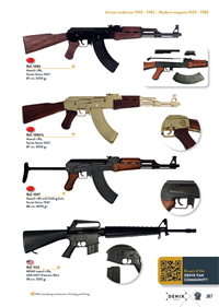 MODERN WEAPONS - AK47 - M16A1 Denix