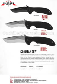 TAKTISCHE MESSER COMMANDER Emerson