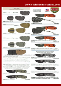 TAKTISCHE MESSER MODEL 3, KYDEXSCHEIDE Esee