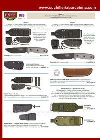 GANIVETS TACTICS MODEL 4, FUNDES Esee