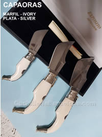 CAPAORAS IVORY SILVER POCKETKNIVES Exposito