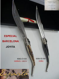 NAVAJAS JOYITA BARCELONA Exposito