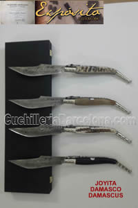 POCKET KNIVES JOYIYA DAMASCUS Exposito