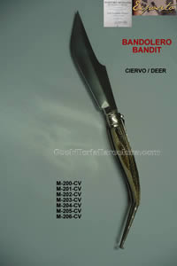 COUTEAUX BANDIT CERF Exposito