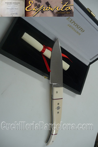 COLTELLO ARTIGIANALI P505 AVORIO Exposito