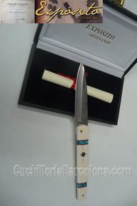 POCKETKNIFE SVD 503 IVORY TURQUOISE  Exposito