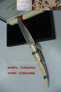 NAVAJA STD 501 MARFIL TURQUESA Exposito