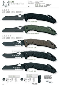 A.L.S.R.  A.L.S.R. 2 FOLDING KNIVES FKMD