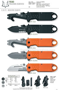 E.R.T. RESUCUE FOLDING KNIVES FKMD