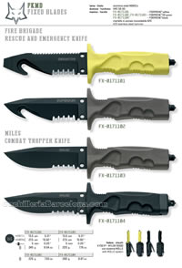 FIRE BRIGADE MILES KNIVES FKMD