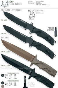 PREDATOR SPETSNAZ TARANIS KNIVES FKMD