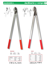 OUTILS DE JARDINAGE CASTELLARI Flores Cortes