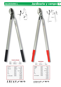 OUTILS DE JARDINAGE CASTELLARI Flores Cortes