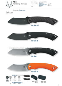 PELICAN TACTICAL FOLDING KNIVES Fox