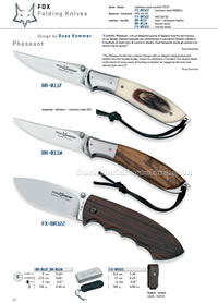 PHESEANT  TACTICAL FOLDING KNIVES Fox