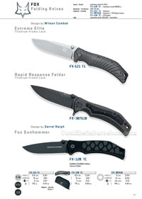 ELITE FOLDER GUNHAMMER FOLDING KNIVES Fox