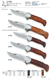 FOREST KLAPPMESSER Fox