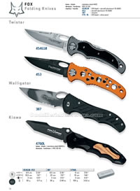 COUTEAUX POCHE TWISTER WALLIGATOR KIOWA Fox