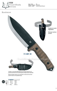 COLTELLO BUSHMAN Fox