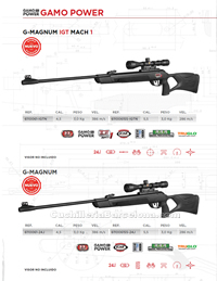 CARABINAS AIRE COMPRIMIDO 001 Gamo