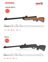 COMPRESSED AIR CARBINES 011 Gamo