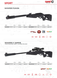 CARRABINES AIRE COMPRIMIT 016 Gamo