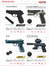 PISTOLS CO2 Gamo