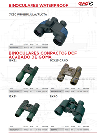 BINOCULAIRES WATERPROOF Gamo