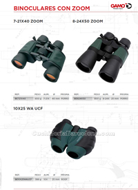 BINOCULARS CON ZOOM Gamo